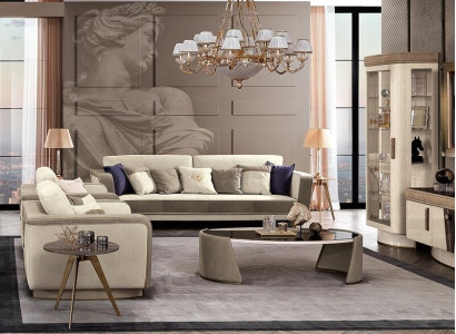 Sofa set 3+1+1 Seater Set Design Sofas Upholstery Couches Relax Modern Sofa new