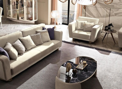 Italy Furniture Sofa set 3+1+1 Seater Set Design Sofa Upholstery Couches Couch