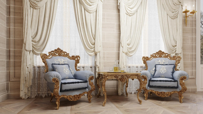 Armchair Table Sofa Coffee table Tables Side Living room Set Side table 3-piece