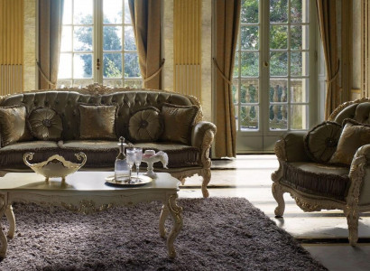 Italian Design Sofa Sofa set 3+1 Seater Couch Upholstery Suite Furniture