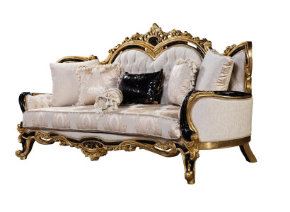 Chesterfield 3 Seater Designer Sofa Luxury Upholstery Sofas Couches Fabric Textile new
