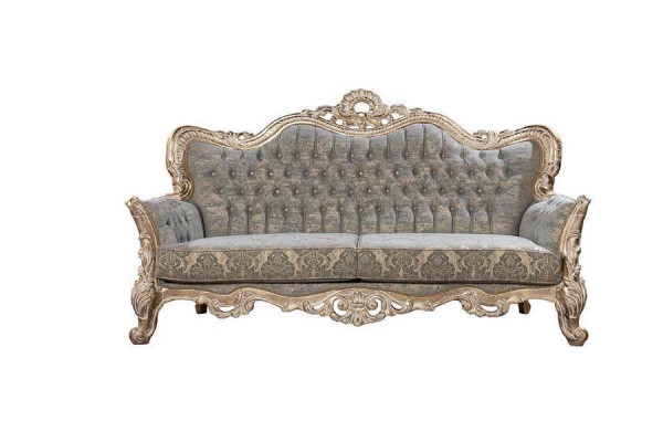 Sofa set Classic Luxury Sofas Armchair Living room set 3+1 Seat Chesterfield