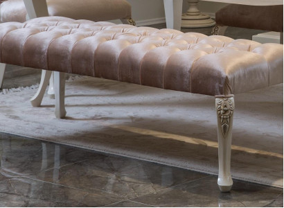 Stool Upholstery Seat Design Textile Relax Luxury Bench seat Fabric Chesterfield
