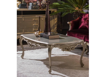 Silver Coffee table Coffee table Design Table Living room Tables