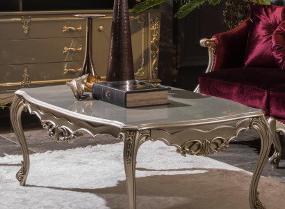 Silver Coffee table Coffee table Design Table Living room Tables