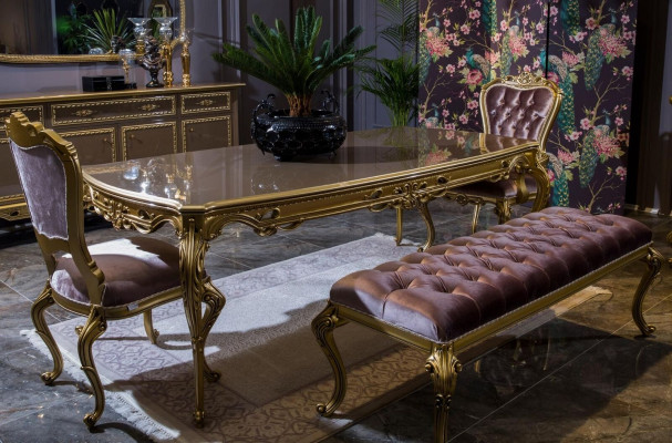 Luxury Stool Designer Chesterfield Velvet Side Stool Upholstery Stool