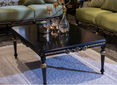 Black Coffee table Coffee tables Living room Wood Table Side table new