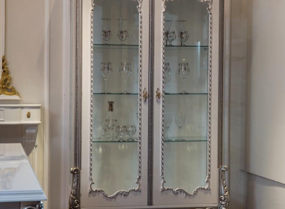 Showcases Glass Wardrobe Display case Living room Wood Sideboard Luxury Furniture new