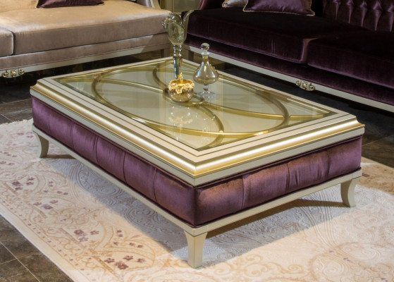 Wood Coffee table Coffee table Side table Design Table Luxury glass table