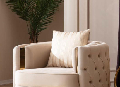 Living room Luxury Armchair Modern Single Seater Design Chesterfield 1 Series Italy Furniture