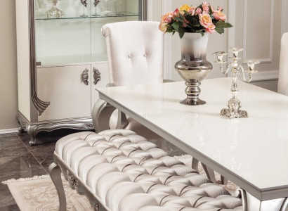 Stool Seat Benches Design Textile Fabric Living room Stool Luxury Chesterfield
