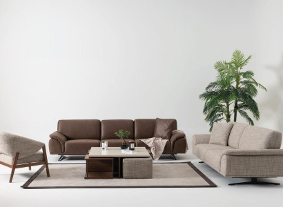 Sofa set 3+3+1 Seater Couch Living landscape Suite Design Modern