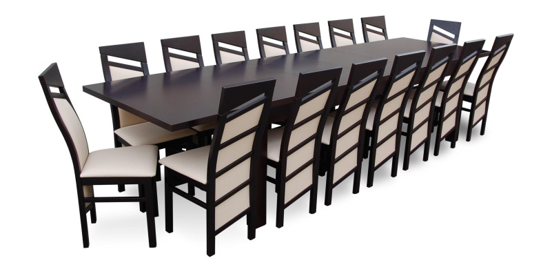 Classic Designer Dining room Furniture Suite Armchair Table Group 17-piece set
