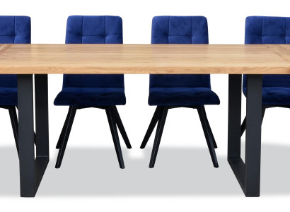 Suite Complete Set Dining table 6 Chairs Dining room Group Wood Table Tables 7pcs