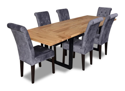 Dining table 6x Chairs Chair TableDining room Set Dining set Tables 7tlg Suite new