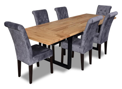 Dining table 6x Chairs Chair TableDining room Set Dining set Tables 7tlg Suite new
