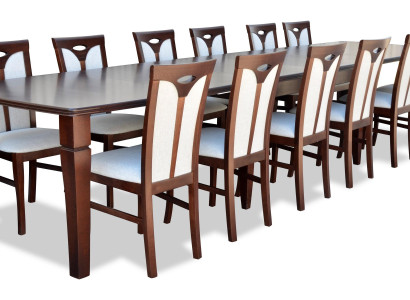 Complete Set Dining table 12 Chairs Dining room Set Ess Group Wood Table Tables 13pcs