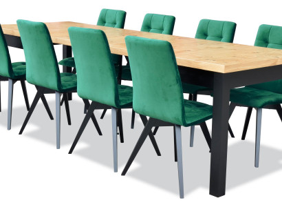 Dining room Set Luxury Table 6x Chairs Dining table Armchairs Suite 7tlg.Group new