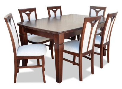 Dining set Dining table 6 x Chair Suite Set Classic Table Dining set 7 pieces.
