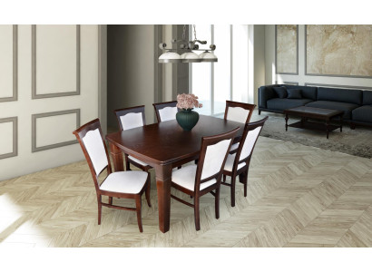 Complete e dining set 7 pieces. Dining room Suite Set Modern Table 6x Chairs Chair