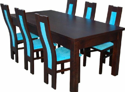 Dining table + 6 Chairs Dining room Chair Set Dining set Modern Table Tables new