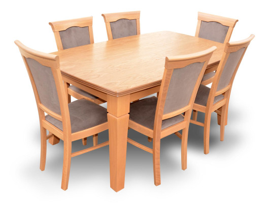 Complete Set Dining table 4 Chairs Dining room Set Ess Group Wood Table Tables 5pcs