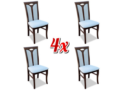 Ess Seat Upholstery Table Chair Set Wood Suite Lehn Tables new Group 4x Chairs