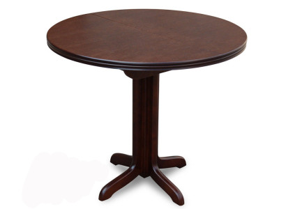 Table Dining table wooden table XXL Conference table Radius 90 + 35 CM