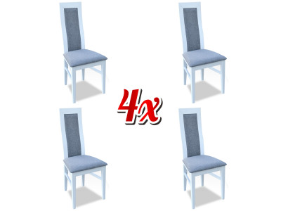 Suite Seat Upholstery Wood 4x Chairs new Living room Dining Room Group Set Chair