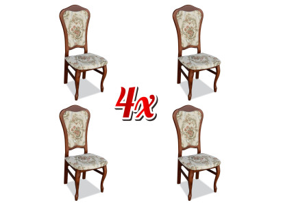 Chair Upholstery Design Lounge Kitchen Seat Lehn Suite Armchair new 4x Chairs new