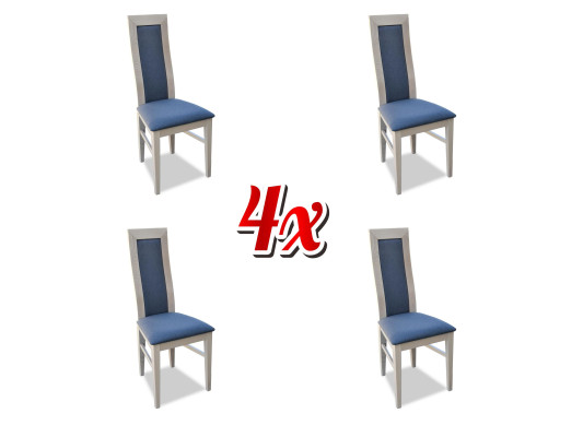 Dining room chair Italy Furniture new Luxury Classic Chairs Set 4x Wood Design new