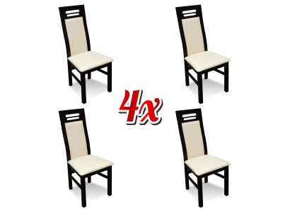 Suite Complete K65 4x Designer Chair Set Dining room Textile Upholstery Seat Chairs