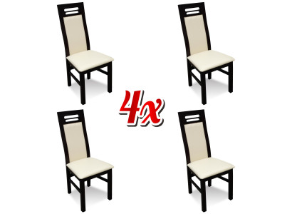 Suite Complete K65 4x Designer Chair Set Dining room Textile Upholstery Seat Chairs