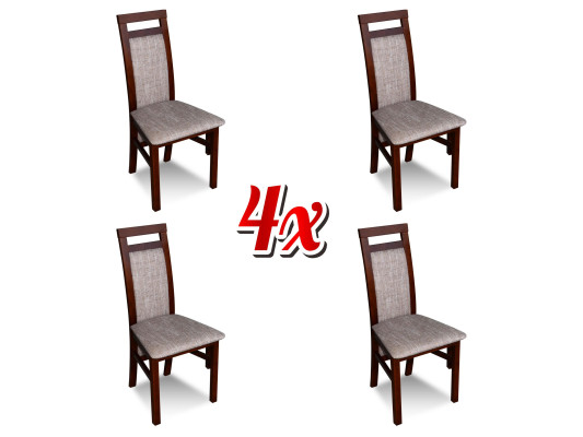 Modern Chair Set Seat Upholstery Suite Dining room 4x Chairs Kitchen Group new