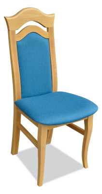 Suite 4x Chairs Lehn Design Seat Upholstery Solid Wood Dining room Group Chair