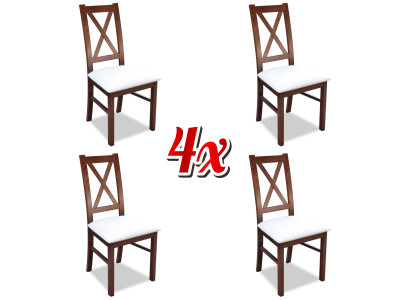 Group Chairs Textile Upholstery Chairs Suite new Set 4x Dining room Chair Seat new