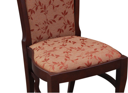 Luxury Design Upholstery Chair Chairs Seat Wood Lehn Office Office Dining room