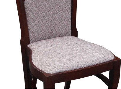 Dining room Chair Wood Luxury Soft Seat Living room Furniture Upholstered Chair