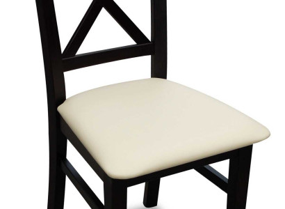 Classic r Chair Black Wood Seat Upholstery Design Textile Modern Style new