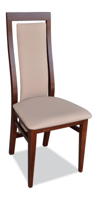 Padded Upholstery Solid Wood Chair Office Office Dining room Chairs Seat Lehn new
