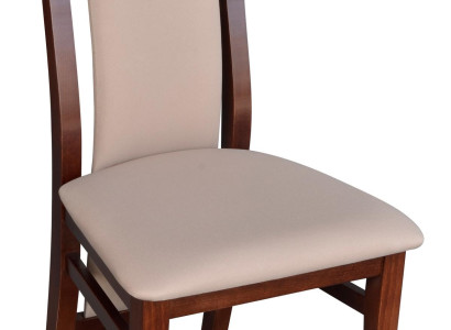 Padded Upholstery Solid Wood Chair Office Office Dining room Chairs Seat Lehn new