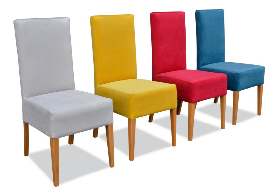 Seat cushion upholstered chair Esstimmer Real Wood Office chair Designer Chair Chairs