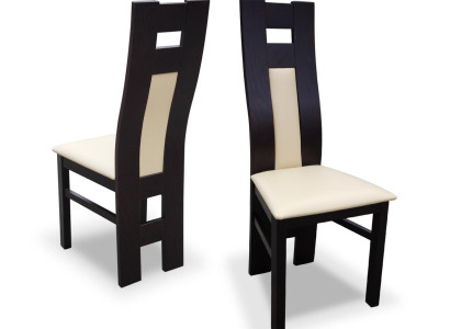 Wooden chair set 1x Solid wood Chair Dining room chair Designer Chairs Dining chairs