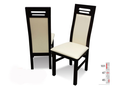 Solid wood Wood Chair MODERN DESIGNER LONG Dining room CHAIR Kitchen Decorative