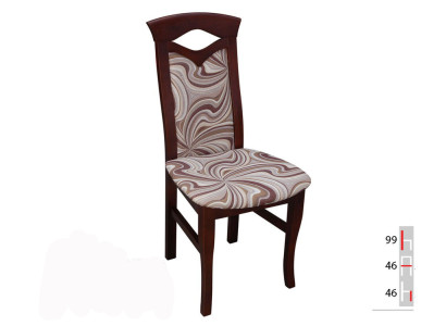 Solid wood Wood White Chair MODERN DESIGNER Dining room CHAIR Kitchen Decorative