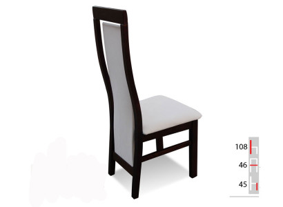 Solid wood Wood LANGE Chair MODERN DESIGNER Dining room CHAIR Kitchen Decorative