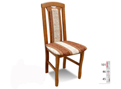 Solid wood Chair Dining room chair Designer Textile Chair Chairs Dining chairs K34
