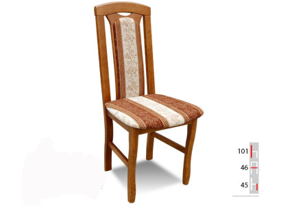 Solid wood Chair Dining room chair Designer Textile Chair Chairs Dining chairs K34