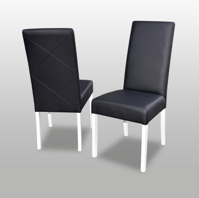 Luxury Design Upholstery Chair Chairs Seat Lehn Office Dining room Wood Solid