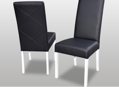 Luxury Design Upholstery Chair Chairs Seat Lehn Office Dining room Wood Solid
